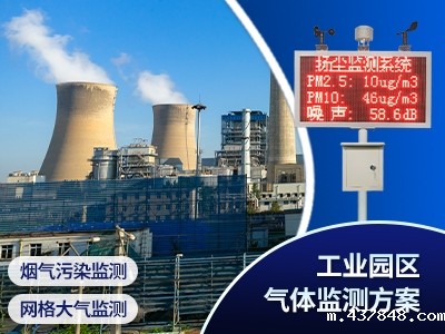 工业园区气体监测方案