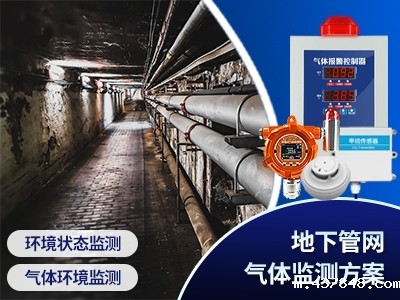 地下管网气体监测方案